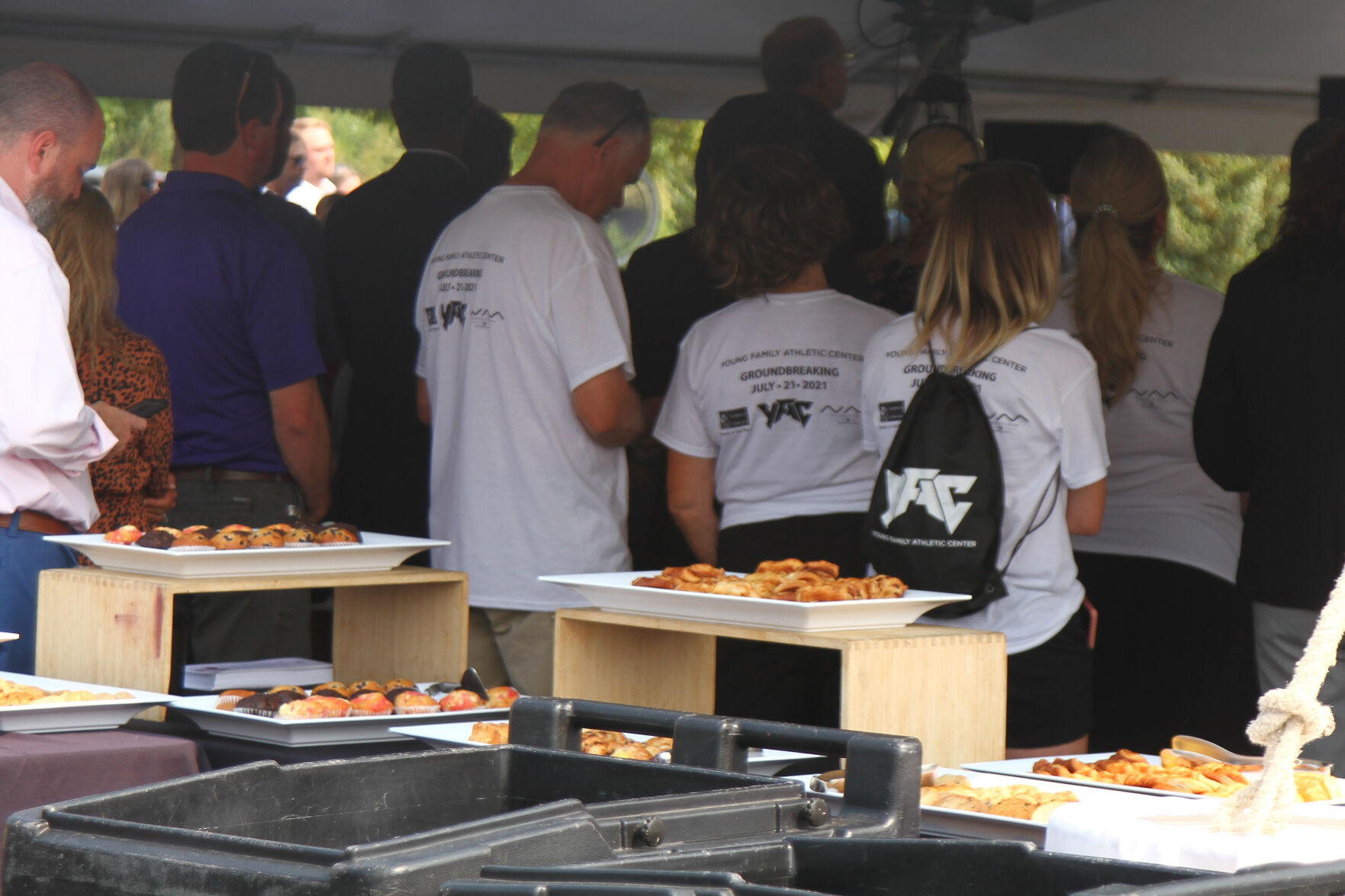 Young Family Athletic Center Groundbreaking Ceremony